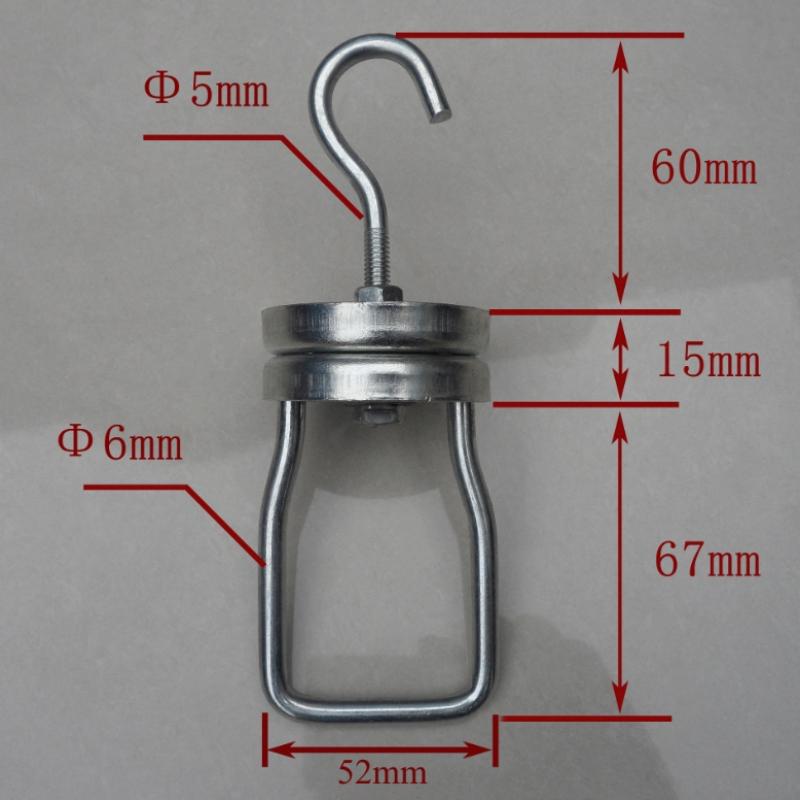 Heavy Equipment Grinder - »Steel Rotating Spinner Swivel Hook Heavy