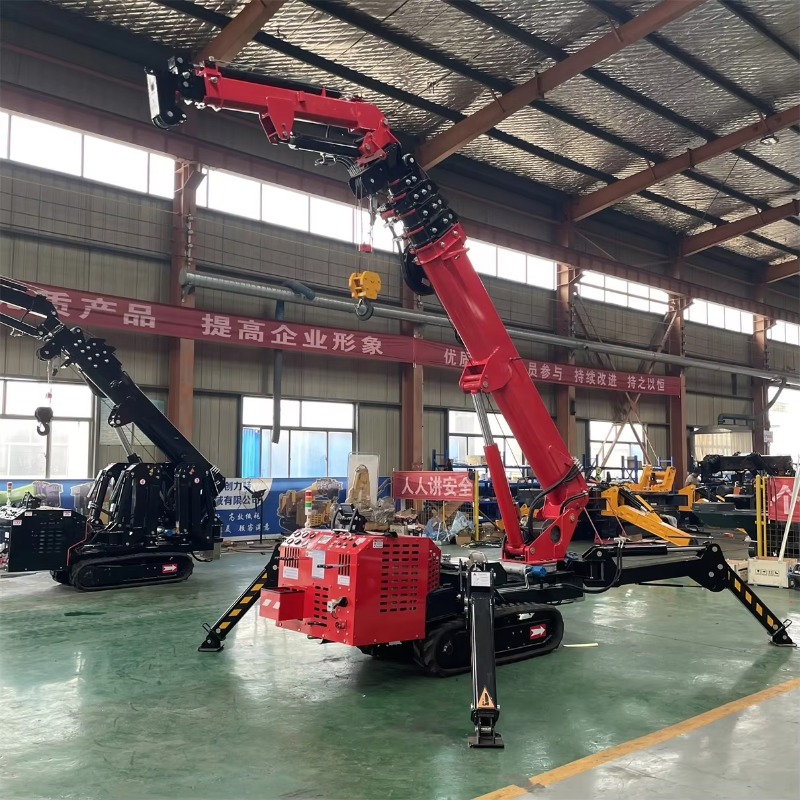 Compact Mini Spider Crane Hydr - огляд і ціна Heavy Equipment Lift