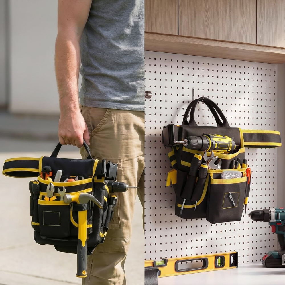 Heavy Duty Tool Organizer Pouc - огляд і ціна Heavy Equipment Electrician